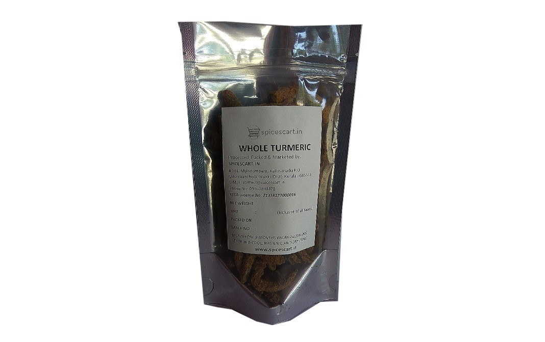 Spicescart.in Whole Turmeric    Pack  250 grams